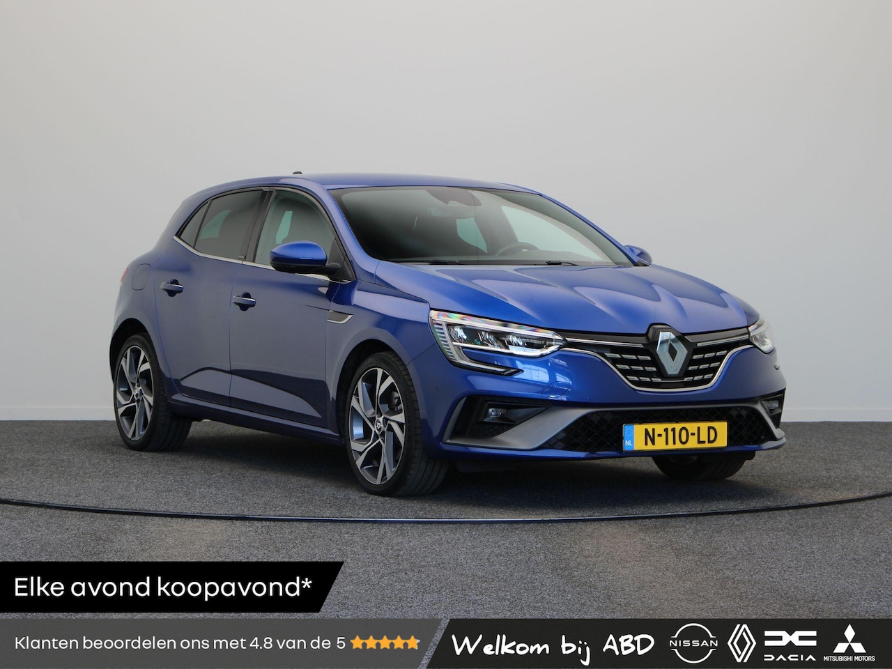 Renault Mégane E-Tech - Plug-In Hybrid 160pk R.S. Line | Stoelverwarming | Head-up display | Dodehoek detectie | A - AutoWereld.nl
