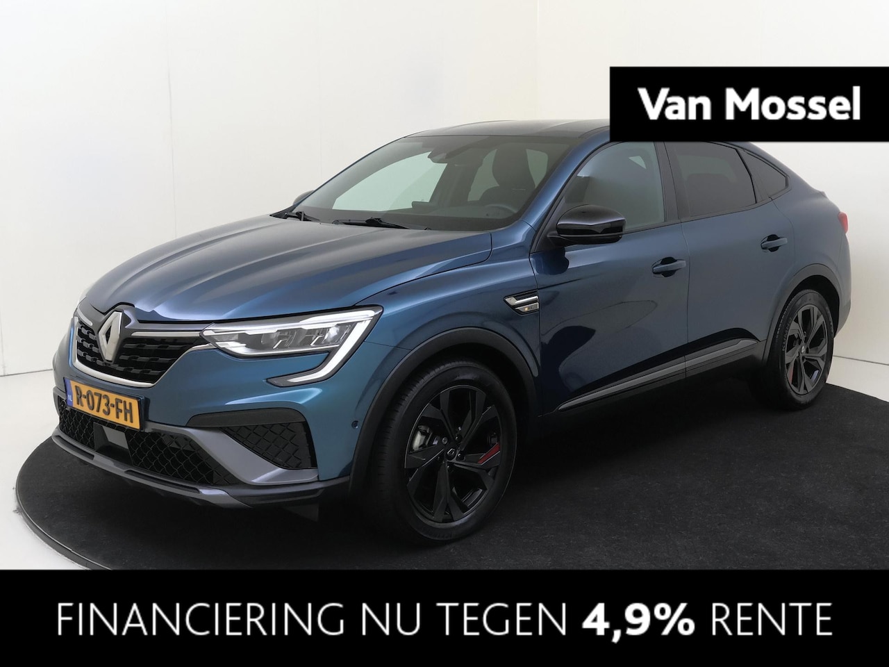 Renault Arkana - 1.6 E-Tech Hybrid 145 R.S. Line | AUTOMAAT| Navigatie| Cruise & Climate Control | Achterui - AutoWereld.nl