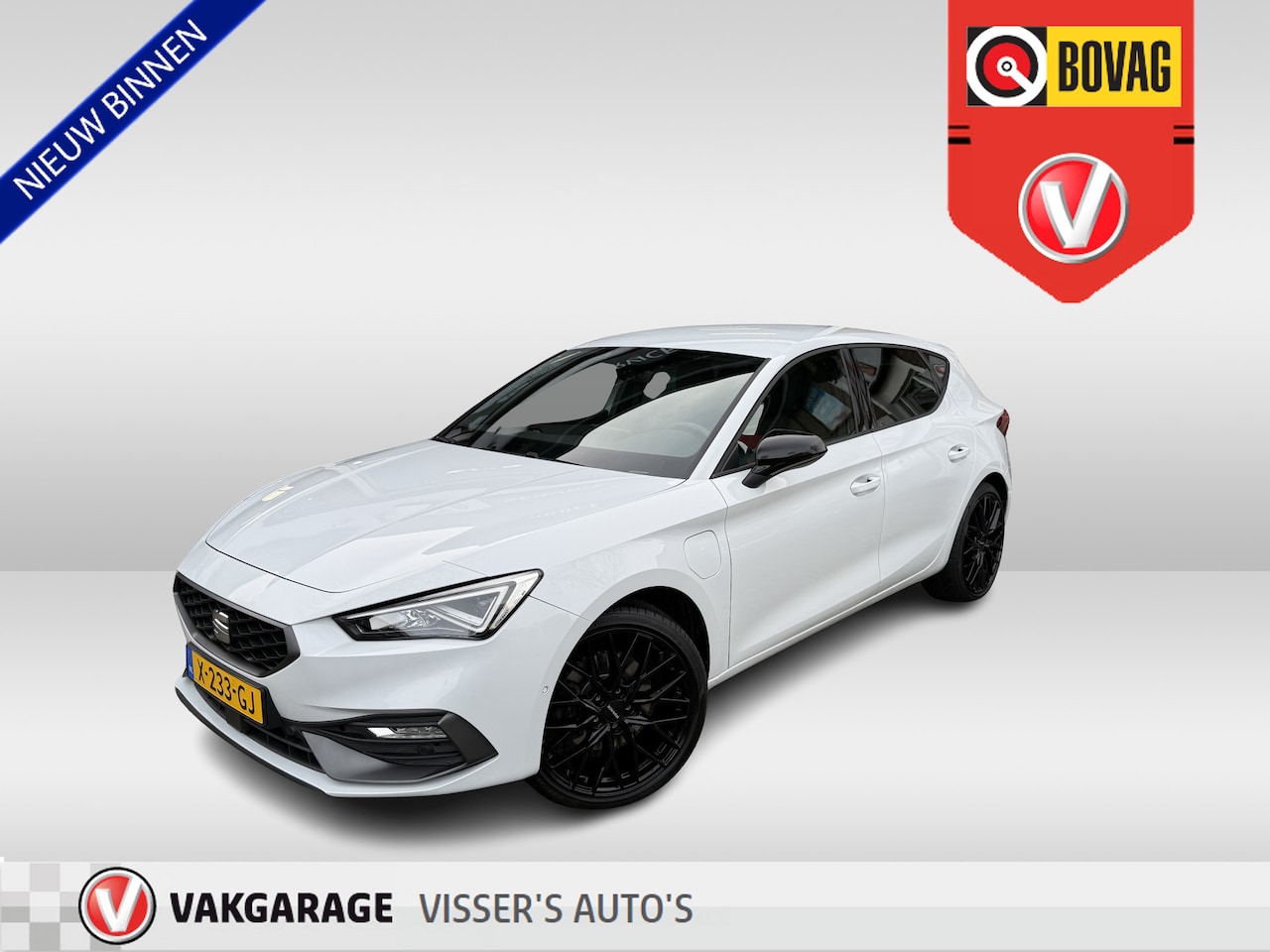 SEAT Leon - 1.4 TSI eHybrid PHEV FR | stoelverwarming | apple Carplay/Android Auto | 19 inch velgen | - AutoWereld.nl
