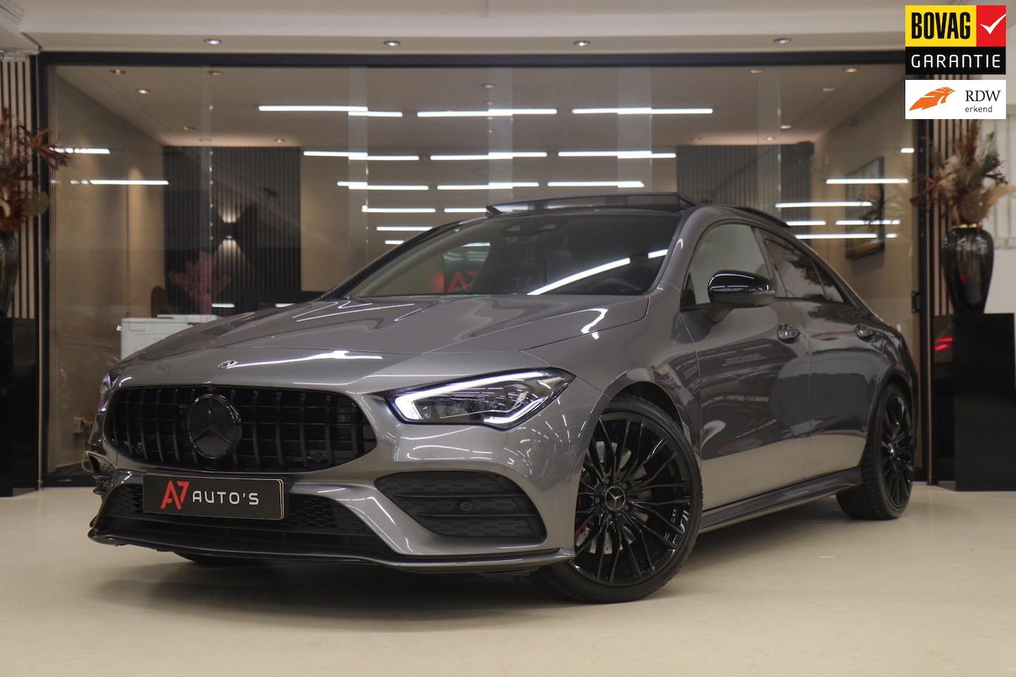 Mercedes-Benz CLA-Klasse - 250 AMG-LINE Plus PANO/BUR/360CAM/BLINDSPOT/VOL - AutoWereld.nl