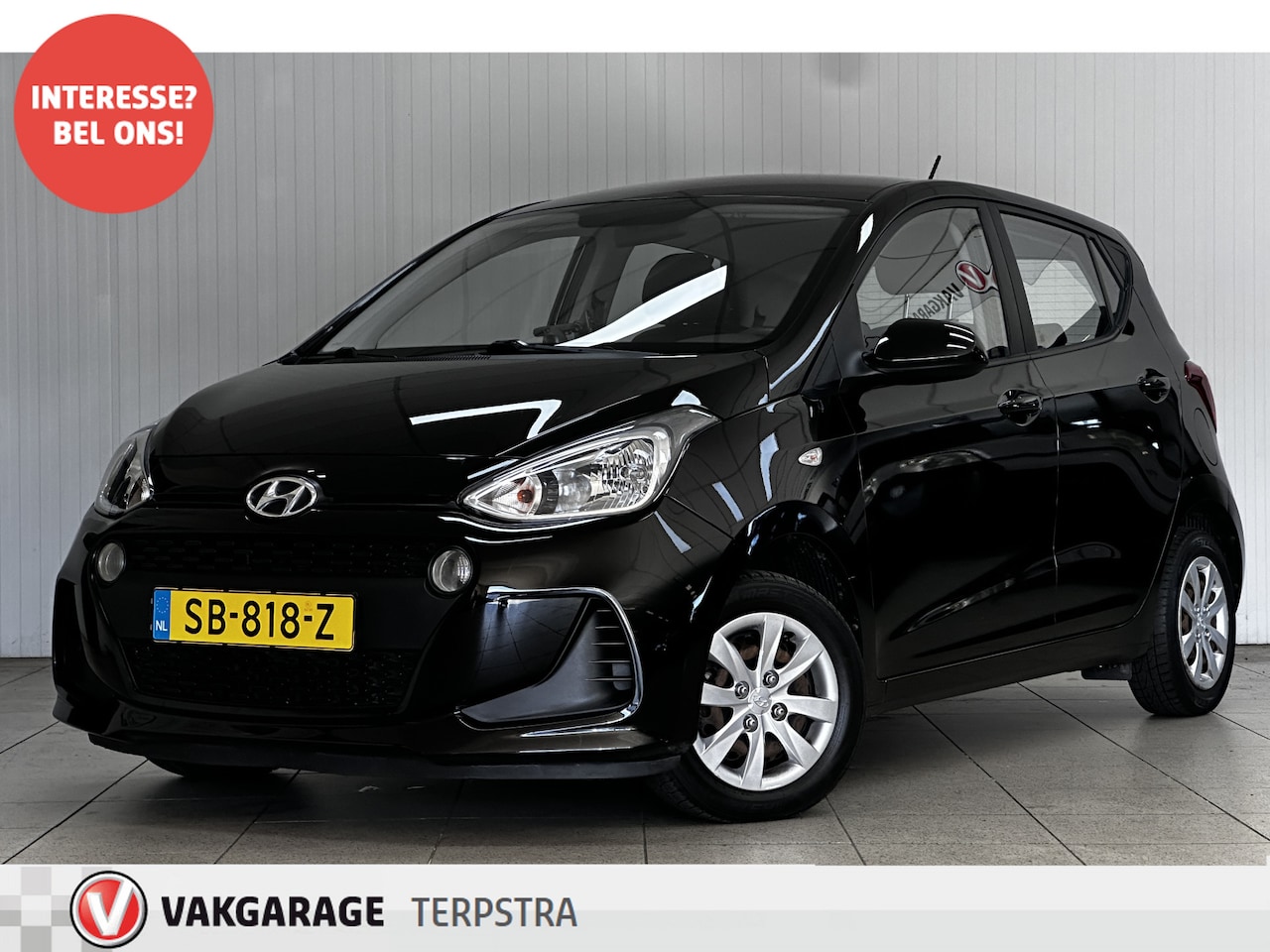 Hyundai i10 - 1.0i Comfort/ Airco/ Cruise!/ Radio-CD+USB/ C.V.Afstand/ Elek.pakket/ Isofix/ Metallic Lak - AutoWereld.nl