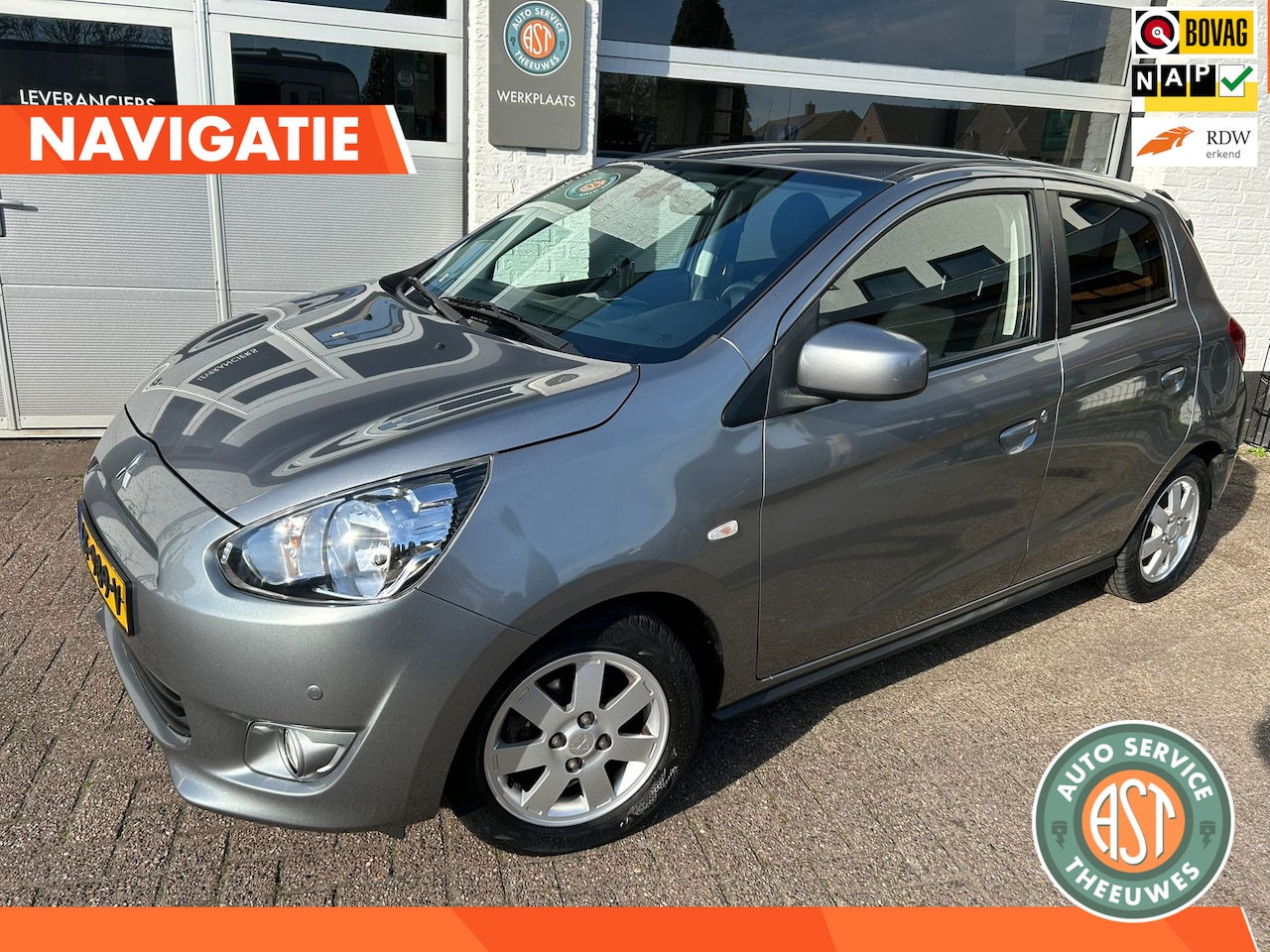 Mitsubishi Space Star - 1.0 Bright NAP|NAVI|CRUISE|PDC|CLIMATE - AutoWereld.nl