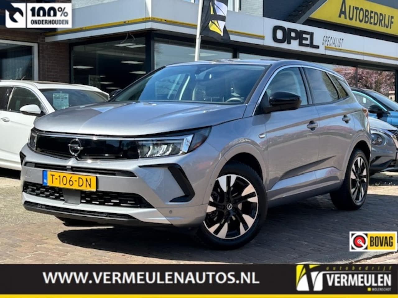 Opel Grandland - 1.2 Turbo 130PK Business Elegance + 18"/ Clima/ Cruise/ Full-LED/ CarPlay/ Camera/ NL auto - AutoWereld.nl