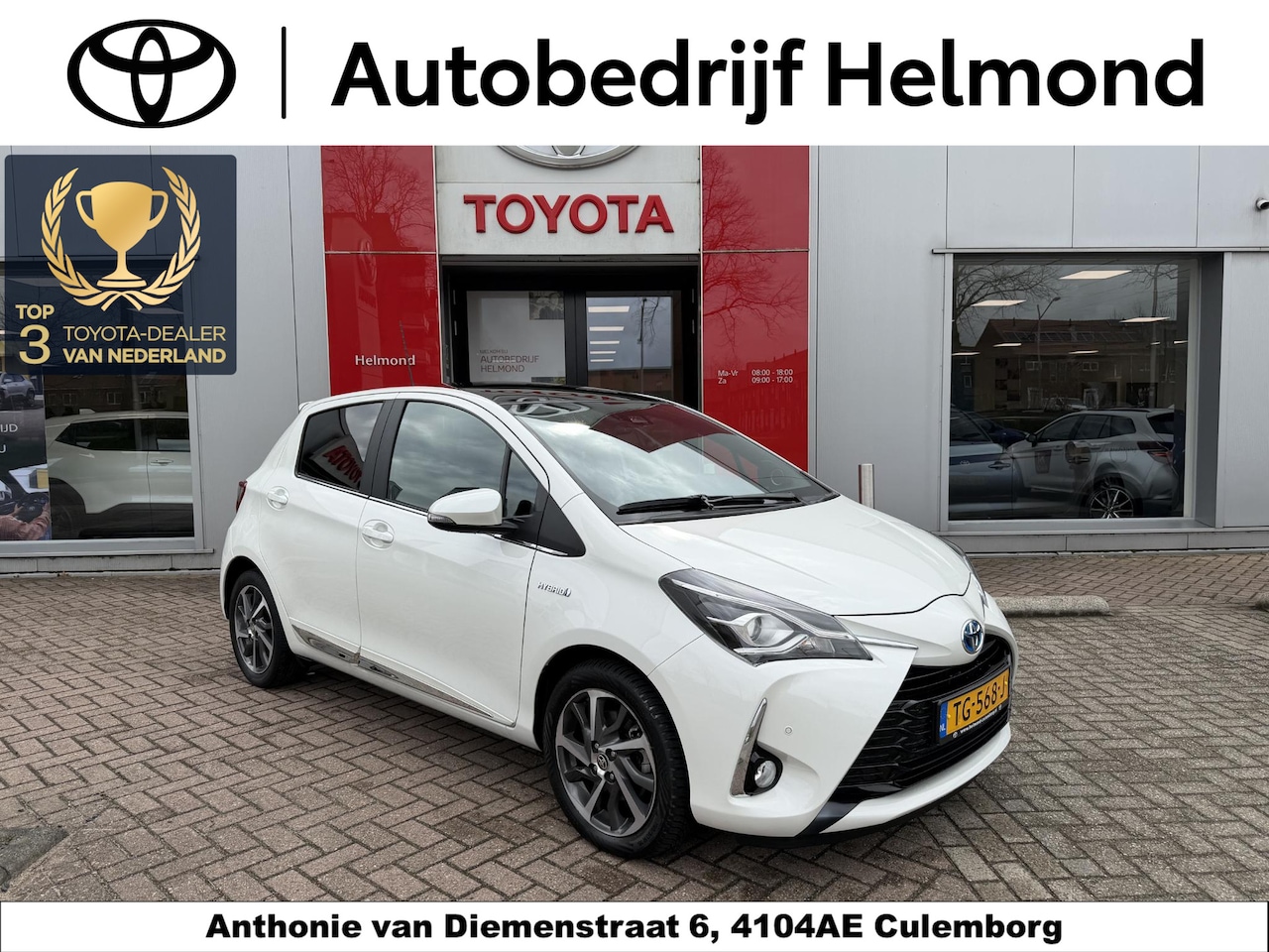 Toyota Yaris - 1.5 Hybrid Premium | Panoramadak | parkeersensoren | Dealer onderhouden - AutoWereld.nl