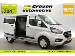 Ford Transit Custom - 2.0 TDCI | MARGE | DC | 6-Zits | Airco | Cruise | Carplay | Navi | Trekhaak | Parkeersens
