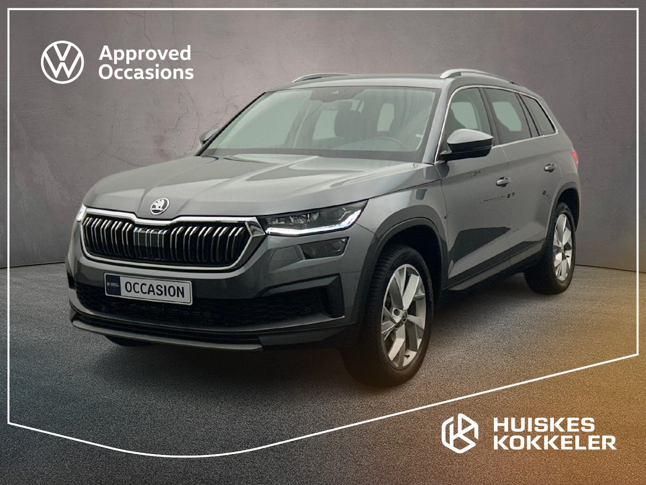 Skoda Kodiaq - Business Edition 1.5 TSI 150pk DSG Automaat Adaptive cruise control, Navigatie, Achteruitr - AutoWereld.nl