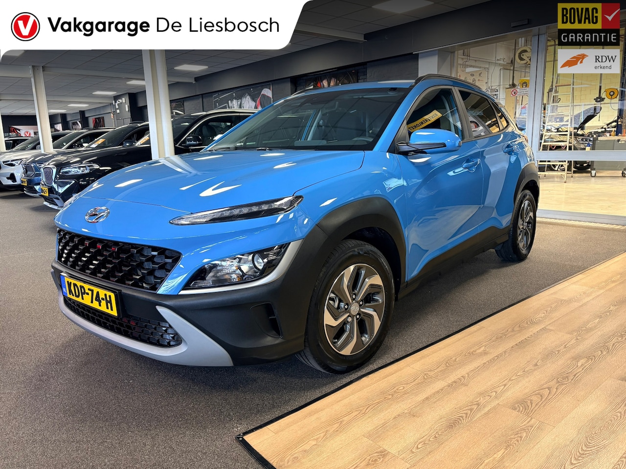 Hyundai Kona - 1.6 GDI HEV Comfort Smart / carplay / automaat / cruise / camera - AutoWereld.nl