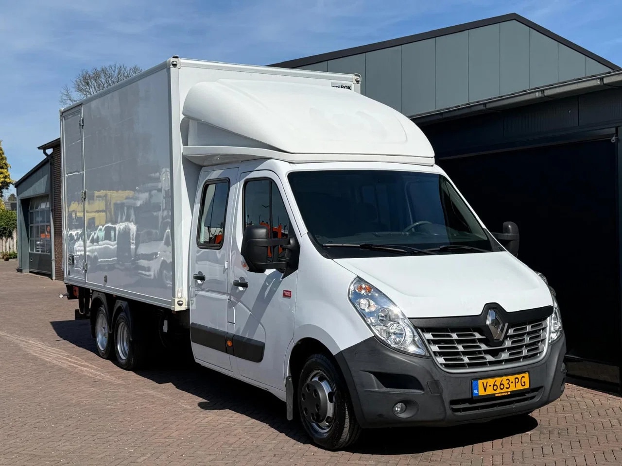 Renault Master - 2.3CDI Clixtar Dubbel Cabine Euro 6 (N1) AC 1000KG Laadklep - AutoWereld.nl