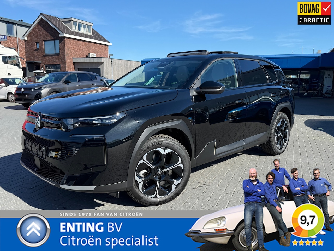 Citroën C5 Aircross - 1.6 Plug-In Hybrid 195 MAX SCHUIFDAK HYPE GREY WINTERPAKKET TREKGEW 1550KG - AutoWereld.nl