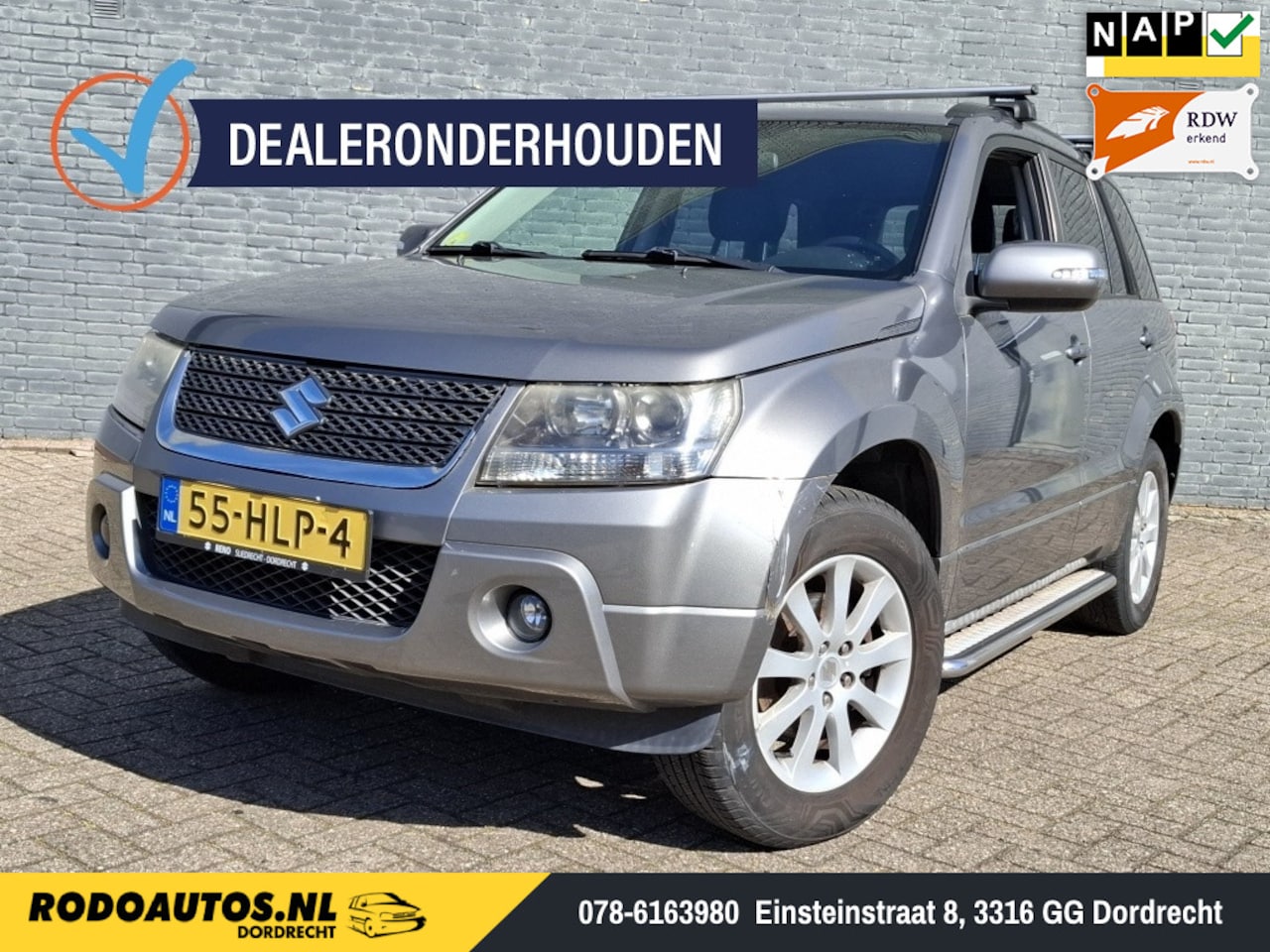 Suzuki Grand Vitara - 2.0-16V Exclusive 4x4 Airco/Cruise ✅ - AutoWereld.nl