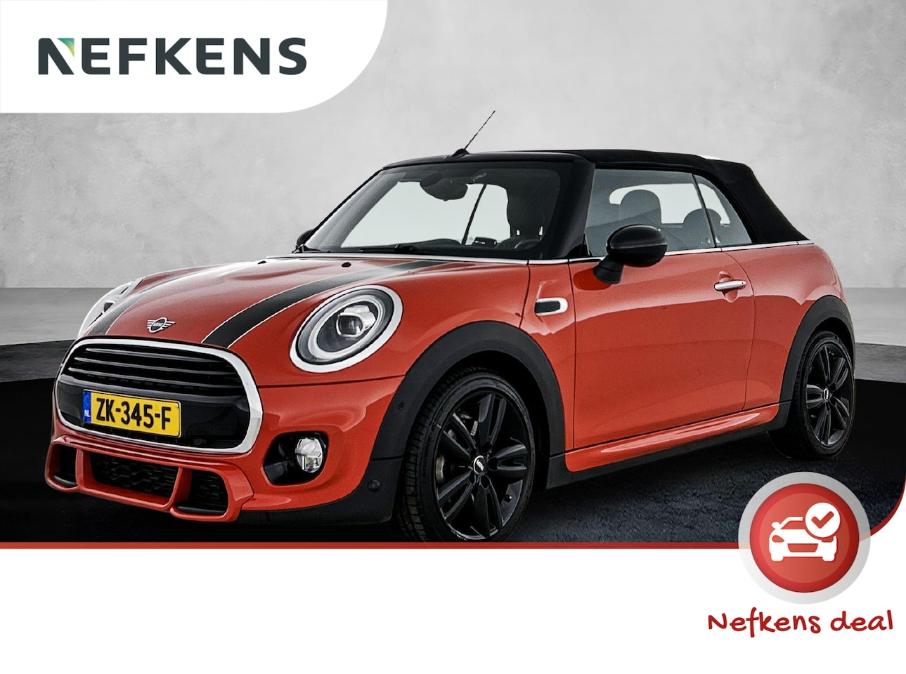 MINI Cabrio - Mini 1.5 Cooper 136pk Automaat | Navigatie | Camera | 17"LMV | Apple Carplay/Android Auto - AutoWereld.nl