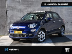Fiat 500 X - PopStar 1.4 Turbo MultiAir 140pk SCHUIF-DAK | 17''LM | COGNAC LEDER | PDC ACHTER | DAB | C
