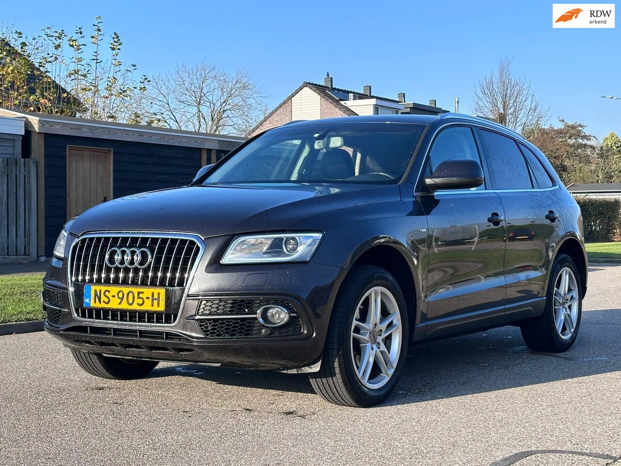 Audi Q5 - 2.0 TFSI quattro Pro Line S Automaat*Navigatie*Cruise*Clima*Dealer onderhouden*Trekhaak*LM - AutoWereld.nl