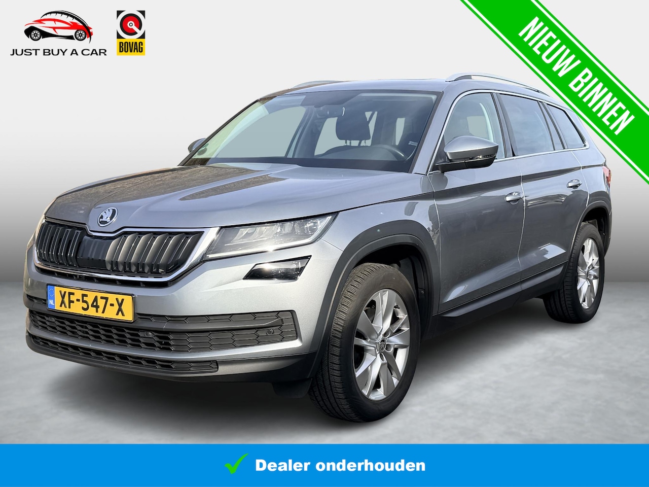 Skoda Kodiaq - 1.5 TSI Style 7p. / Panoramadak / 4x Stoelverwarming / Memory / Adaptive Cruise / Full LED - AutoWereld.nl
