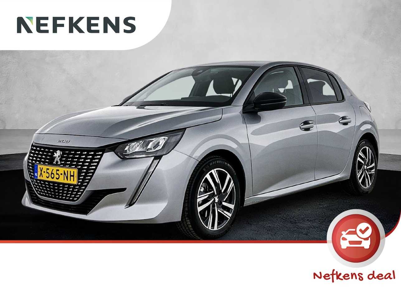 Peugeot 208 - Allure 100pk | Navigatie | Camera | Parkeersensoren Achter | Licht Metalen Velgen 16"| Cru - AutoWereld.nl