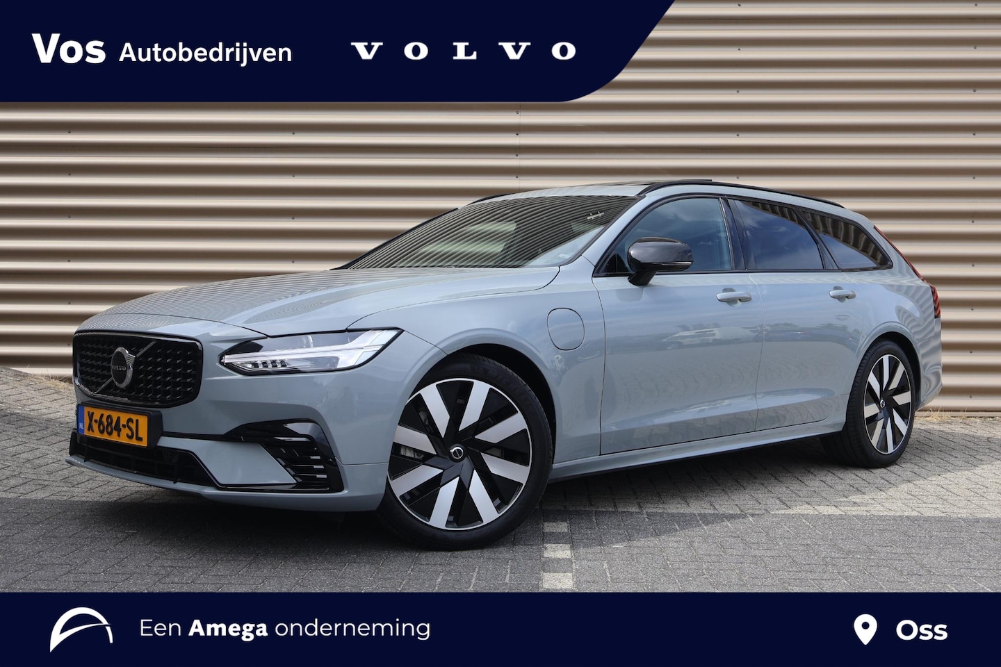 Volvo V90 - T6 Recharge AWD Ultimate Dark | Luchtvering | Panoramadak | BTW auto - AutoWereld.nl
