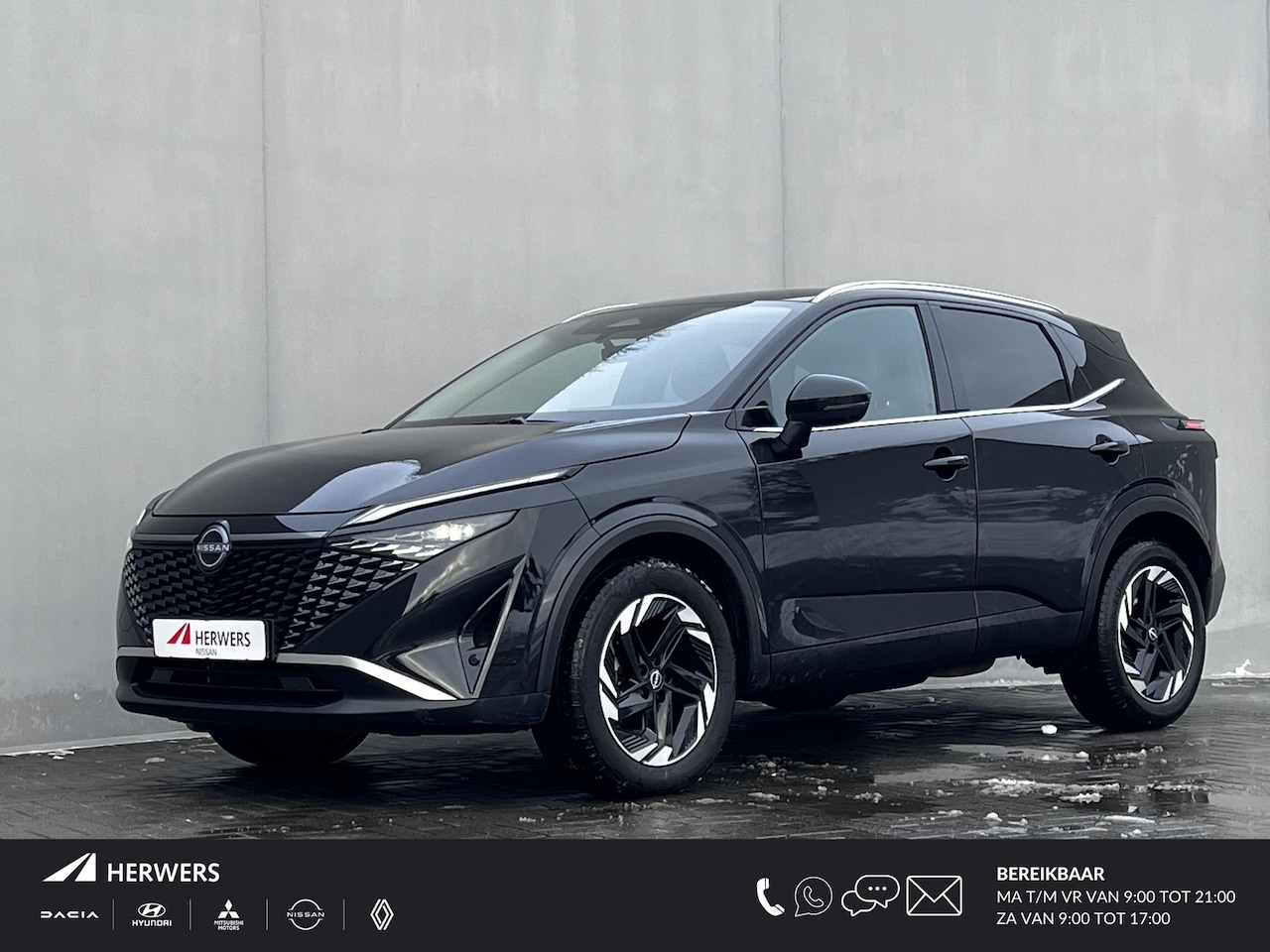 Nissan Qashqai - 1.3 MHEV Xtronic N-Connecta Automaat / Fabrieksgarantie tot 05-2028  / 1.800 kg trekgewich - AutoWereld.nl