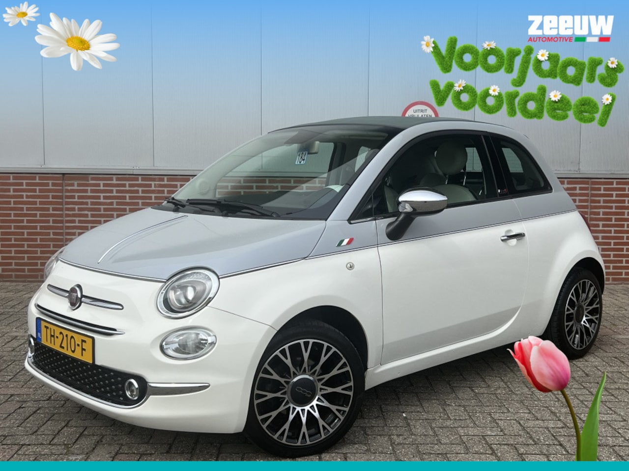 Fiat 500 C - TwinAir Turbo 80 PK Collezione | Navi | Carplay | Clima | 16" - AutoWereld.nl