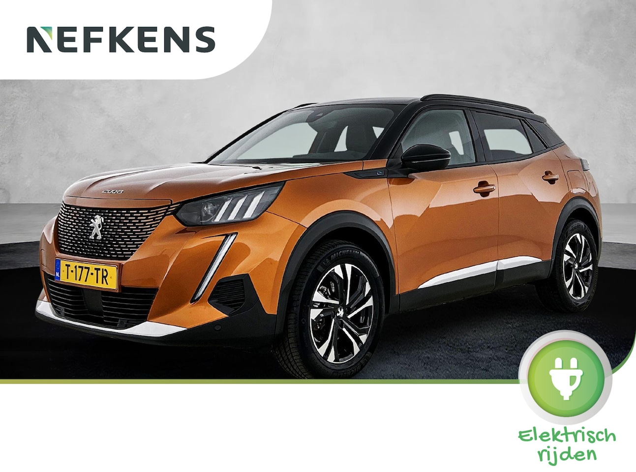 Peugeot e-2008 - SUV EV GT 50 kWh 136pk | Accu SOH 96% | Navigatie | Achteruitrijcamera | Full Led koplampe - AutoWereld.nl