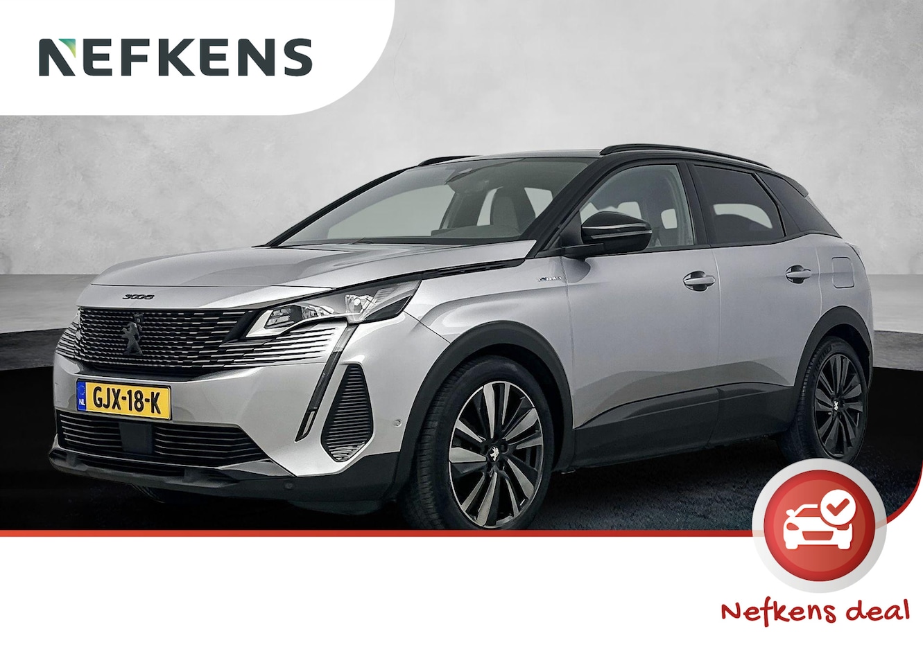 Peugeot 3008 - SUV Blue Lease GT 1.6 Plug-in HYbrid4 300pk Automaat | Navigatie | Schuif-/kanteldak | Ron - AutoWereld.nl