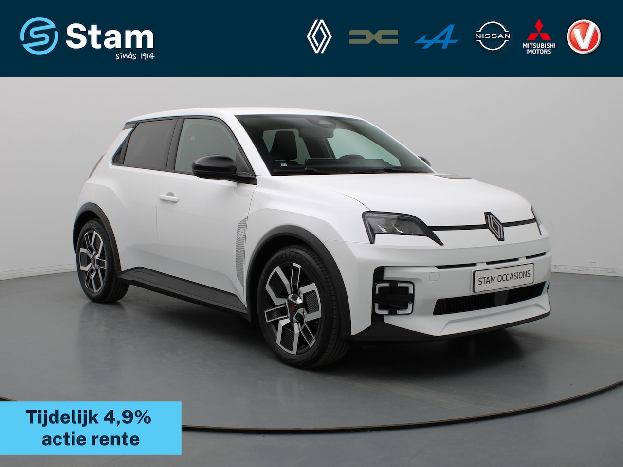 Renault 5 - urban range techno 40 kWh Camera | Adapt. Cruise | Navi | Stoel-/stuurverw. - AutoWereld.nl