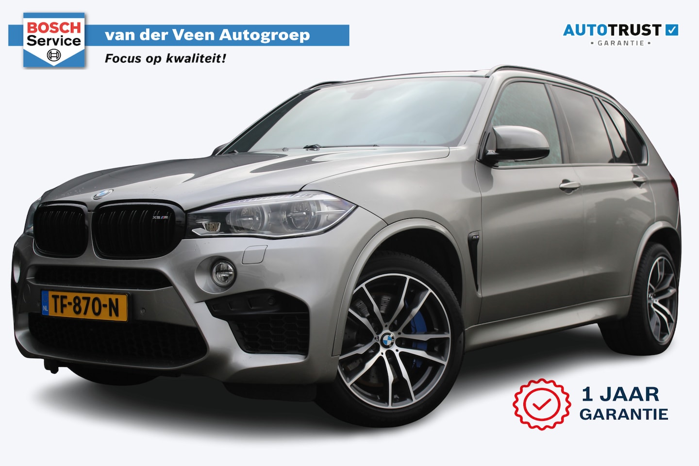 BMW X5 - M 576PK | Pano | Head-up | Leder | Keyless | 20" LMV | Alcantara hemel | Dodehoek detectie - AutoWereld.nl