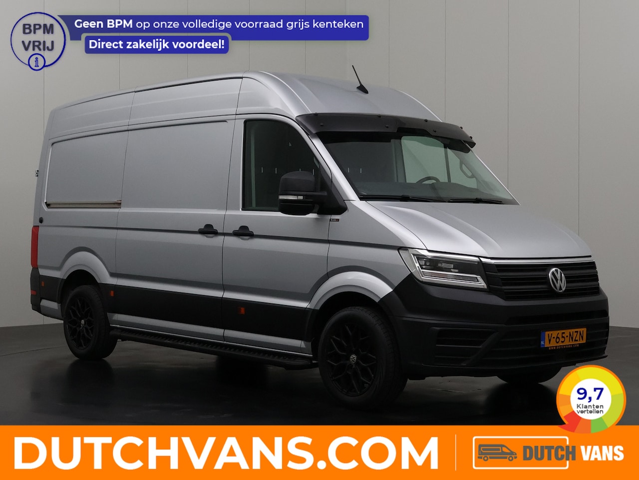 Volkswagen Crafter - 2.0TDi 177PK DSG Automaat L3H3 | Led | Standkachel | Navigatie | Camera | 3-Zits | Airco | - AutoWereld.nl