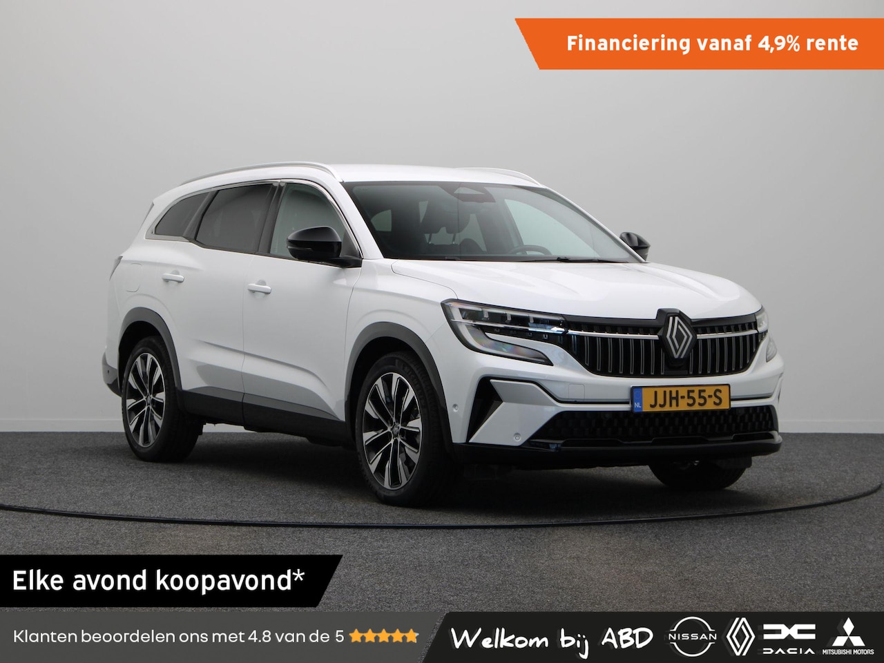 Renault Espace - E-Tech full hybrid 200 techno 7p. | 7 persoons | Adaptieve cruise control | elektrisch bed - AutoWereld.nl