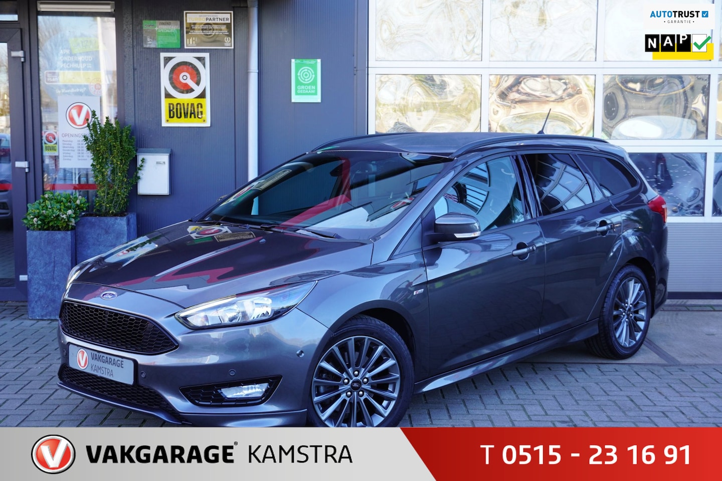 Ford Focus Wagon - 1.5 150 PK ST-Line Navi/Nieuwe motor - AutoWereld.nl