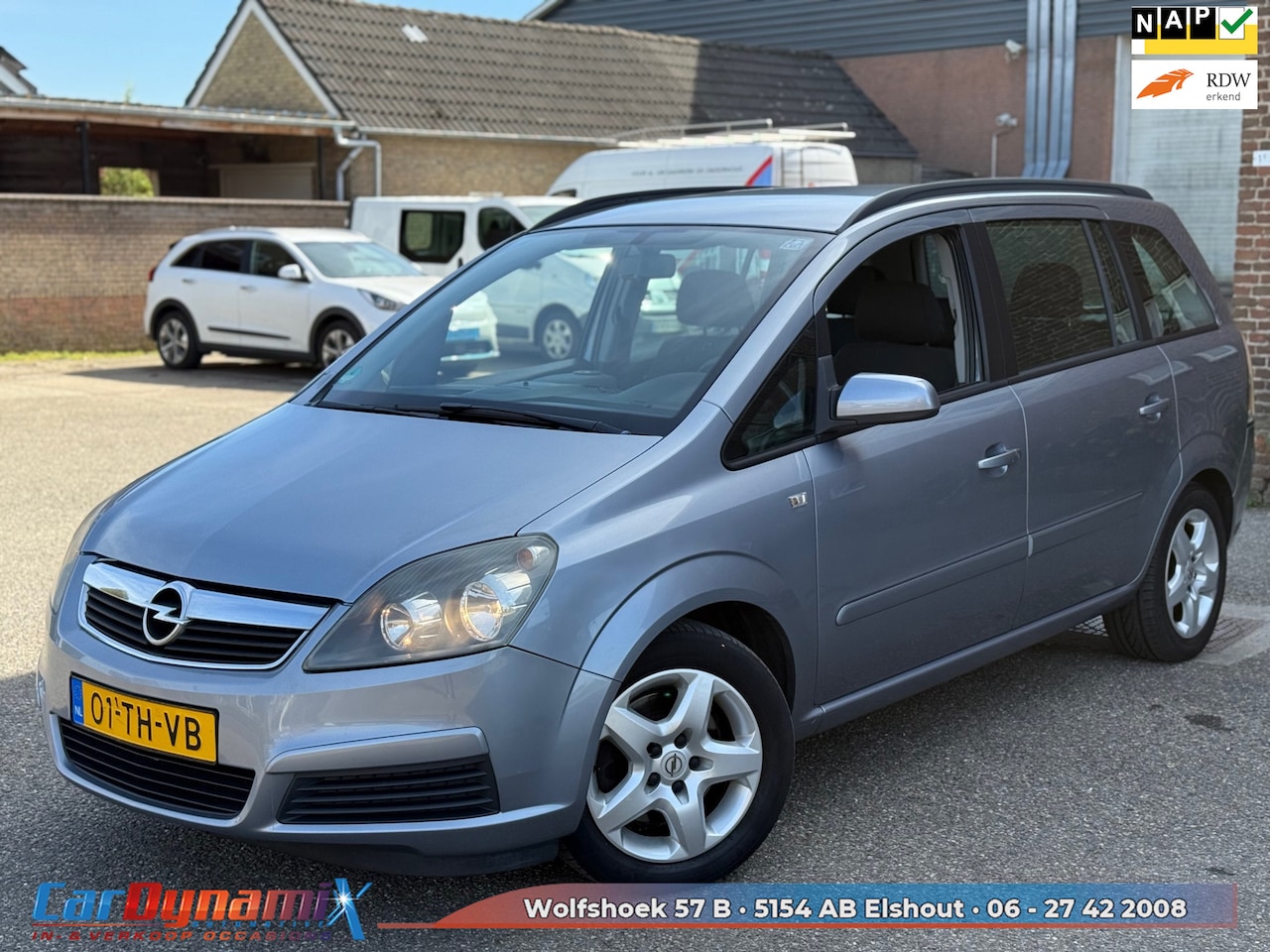 Opel Zafira - 2.2 Enjoy | 7 Persoons | 2e Eig. | Nwe APK | Airco | LMV - AutoWereld.nl
