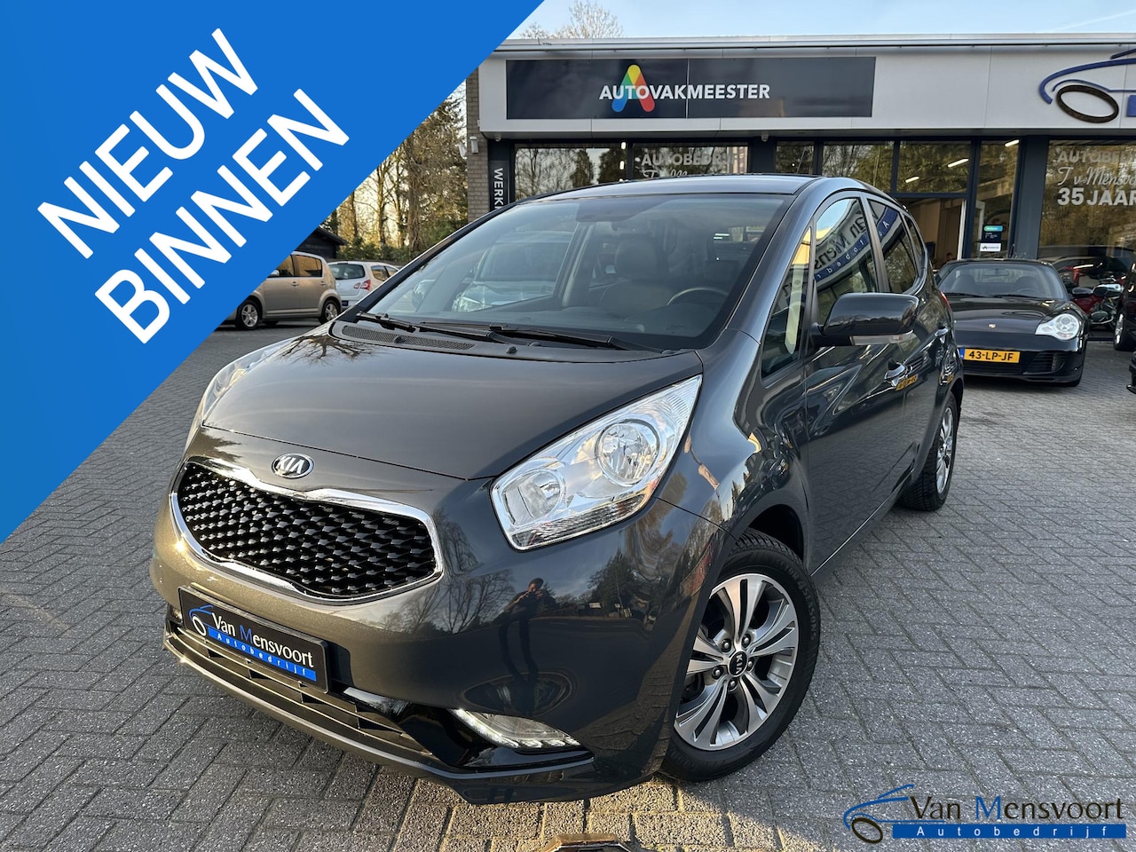 Kia Venga - 1.6 CVVT Automaat DynamicPLusLine 1eEig|Navi|Camera|Trekhaak|Cruise - AutoWereld.nl