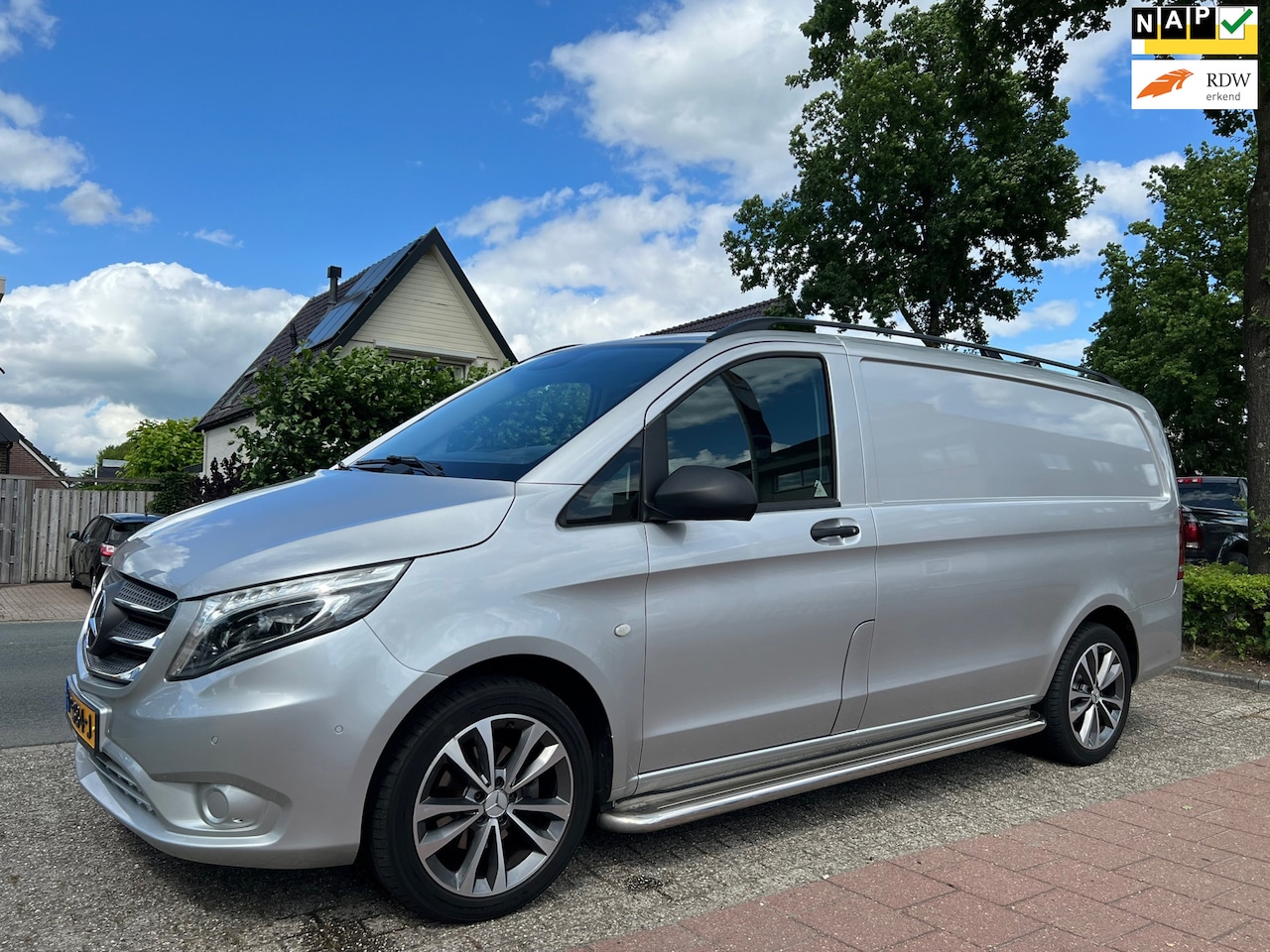 Mercedes-Benz Vito - 114 CDI Lang automaat camera sidebars NAP. - AutoWereld.nl