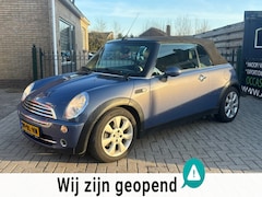 MINI Cabrio - 1.6 Cooper Chili | cabrio | lage km stand | nieuwe apk bij levering |