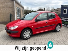 Peugeot 206 - 1.1 XR | leuke auto die goed rijd en schakelt | nieuwe apk keuring bij levering