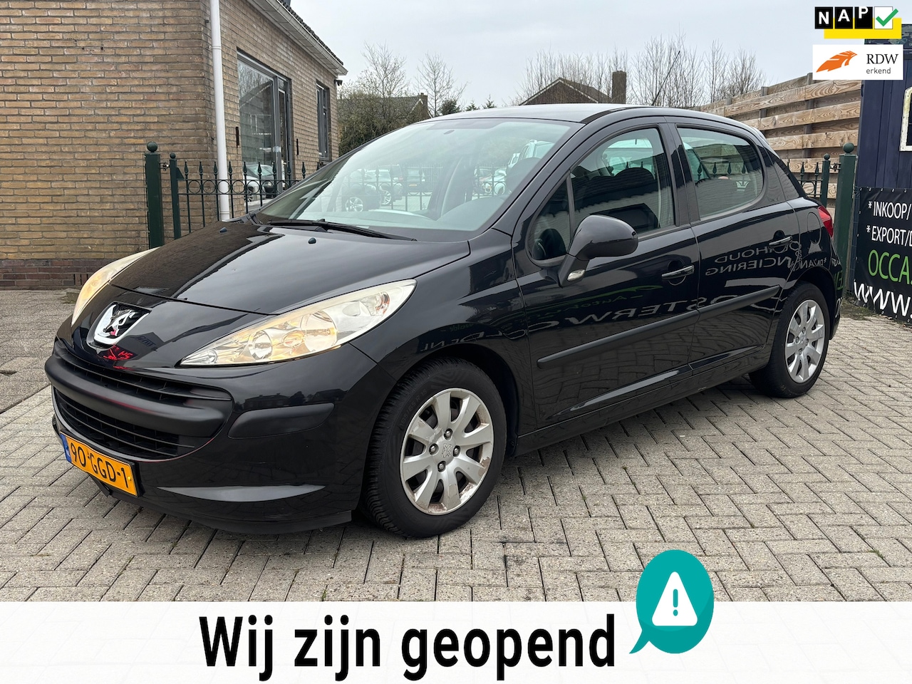 Peugeot 207 - 1.4 VTi Cool 'n Blue | 5drs | airco | cruise |pdc |trekhaak | nieuwe apk keuring ! - AutoWereld.nl