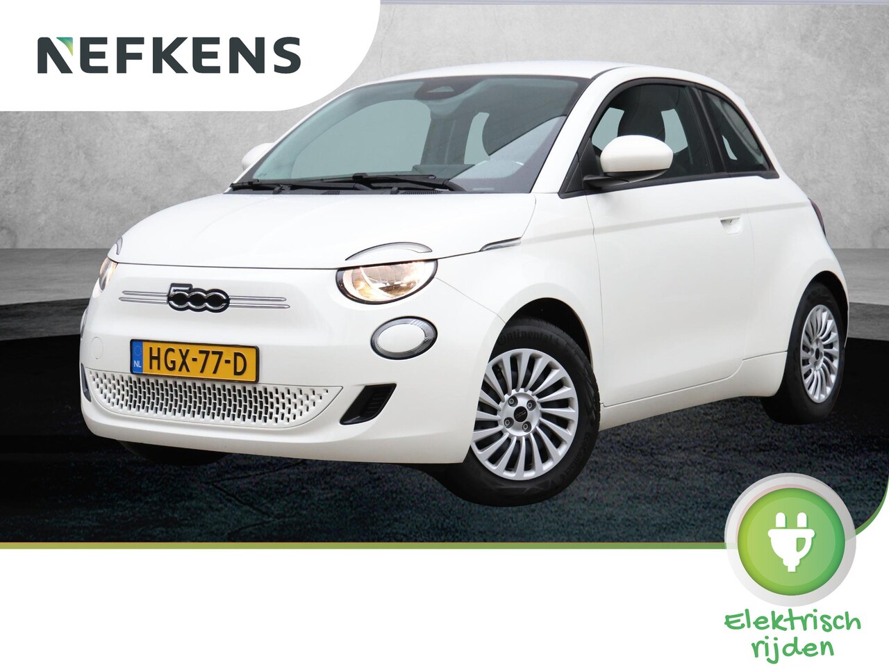 Fiat 500e - RED 42 kWh 118pk | Airco | Radio | Automaat - AutoWereld.nl
