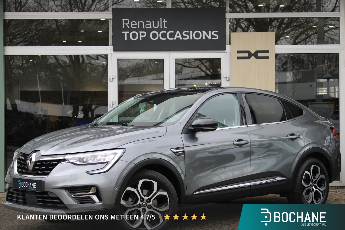 Renault Arkana - 1.6 E-Tech Hybrid 145 Intens | Adaptieve Cruise | Bose | Trekhaak | Stoel+Stuur verwarming - AutoWereld.nl