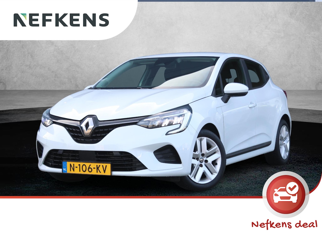 Renault Clio - 1.0 TCe Zen Navigatie | Parkeersensoren | Cruise Control | Airco | Bluetooth | Private lea - AutoWereld.nl