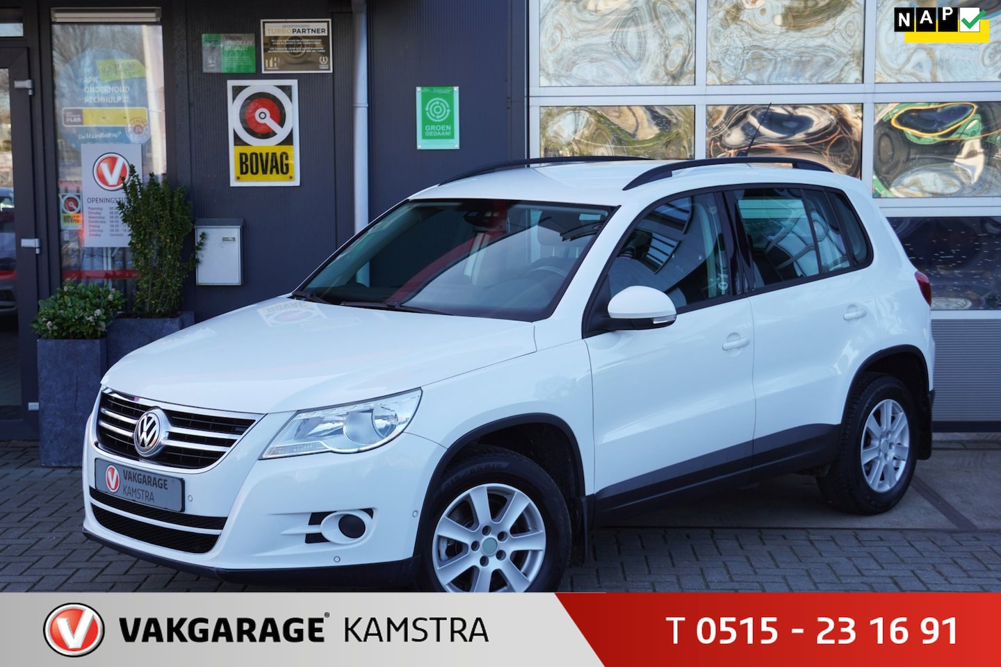 Volkswagen Tiguan - 1.4 TSI 150PK NAP Airco/Cruise/Navi/Trekh. - AutoWereld.nl