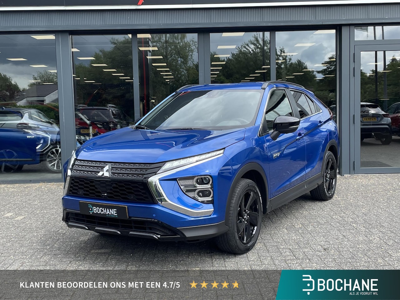 Mitsubishi Eclipse Cross - 2.4 PHEV Black Edition | Adaptive Cruise Control | 360° Camera | Navigatie | Stoelverwarmi - AutoWereld.nl