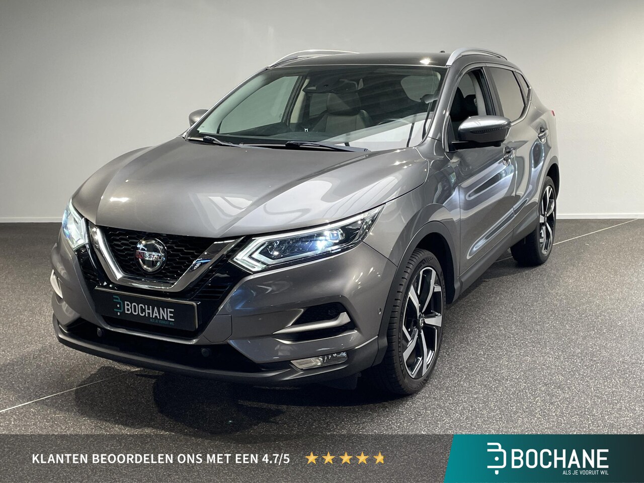 Nissan Qashqai - 1.3 DIG-T Tekna | Trekhaak | Navigatie | Panoramadak | Stoelverwarming | - AutoWereld.nl