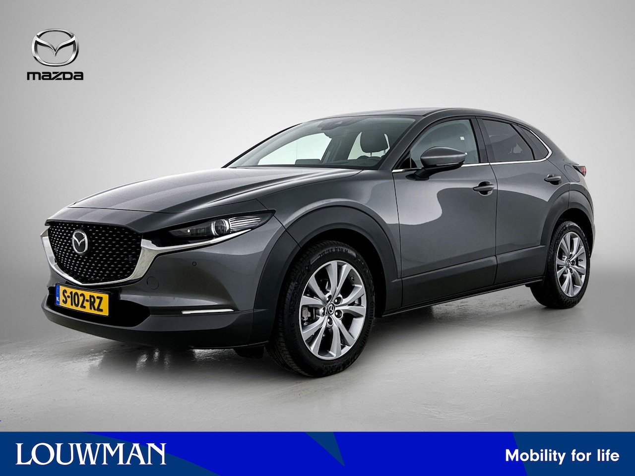 Mazda CX-30 - 2.0 e-SkyActiv-G M Hybrid Luxury / Leder int. / Bose sound / Camera / Adaptive cruise - AutoWereld.nl