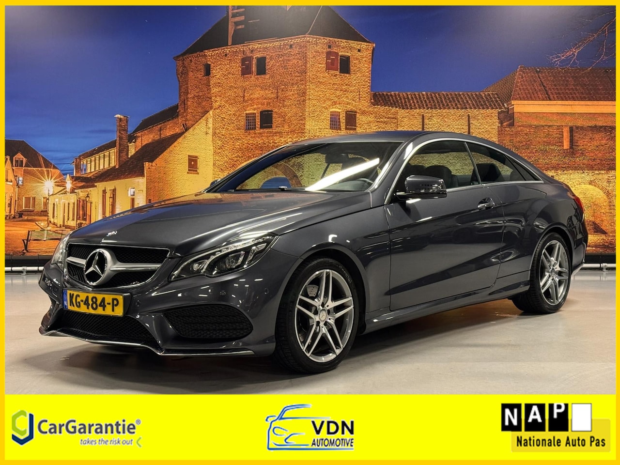 Mercedes-Benz E-klasse Coupé - 200 Prestige AMG Automaat Leer Camera - AutoWereld.nl
