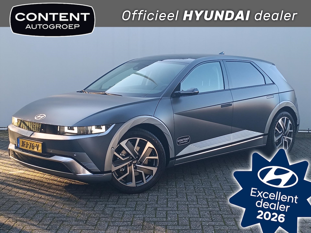 Hyundai IONIQ 5 - 84 kWh 229pk RWD Lounge Limited Vision Plus/PANO DAK/DIGITALE SPIEGELS/20" wielen kleurmat - AutoWereld.nl