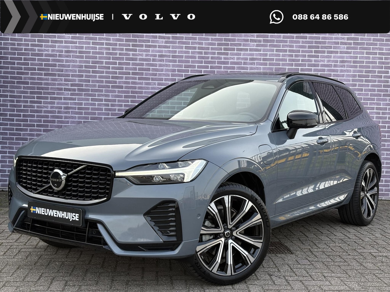 Volvo XC60 - 2.0 T8 Plug-in hybrid AWD R-Design | 360° camera | Long Range | Adaptief | Memory | Harman - AutoWereld.nl