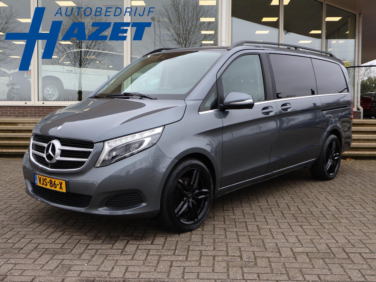Mercedes-Benz V-klasse - 250D AVANTGARDE DUBBEL CABINE *MARGE* + BURMESTER | 360 CAMERA | LEDER | TREKHAAK | ELEK. - AutoWereld.nl
