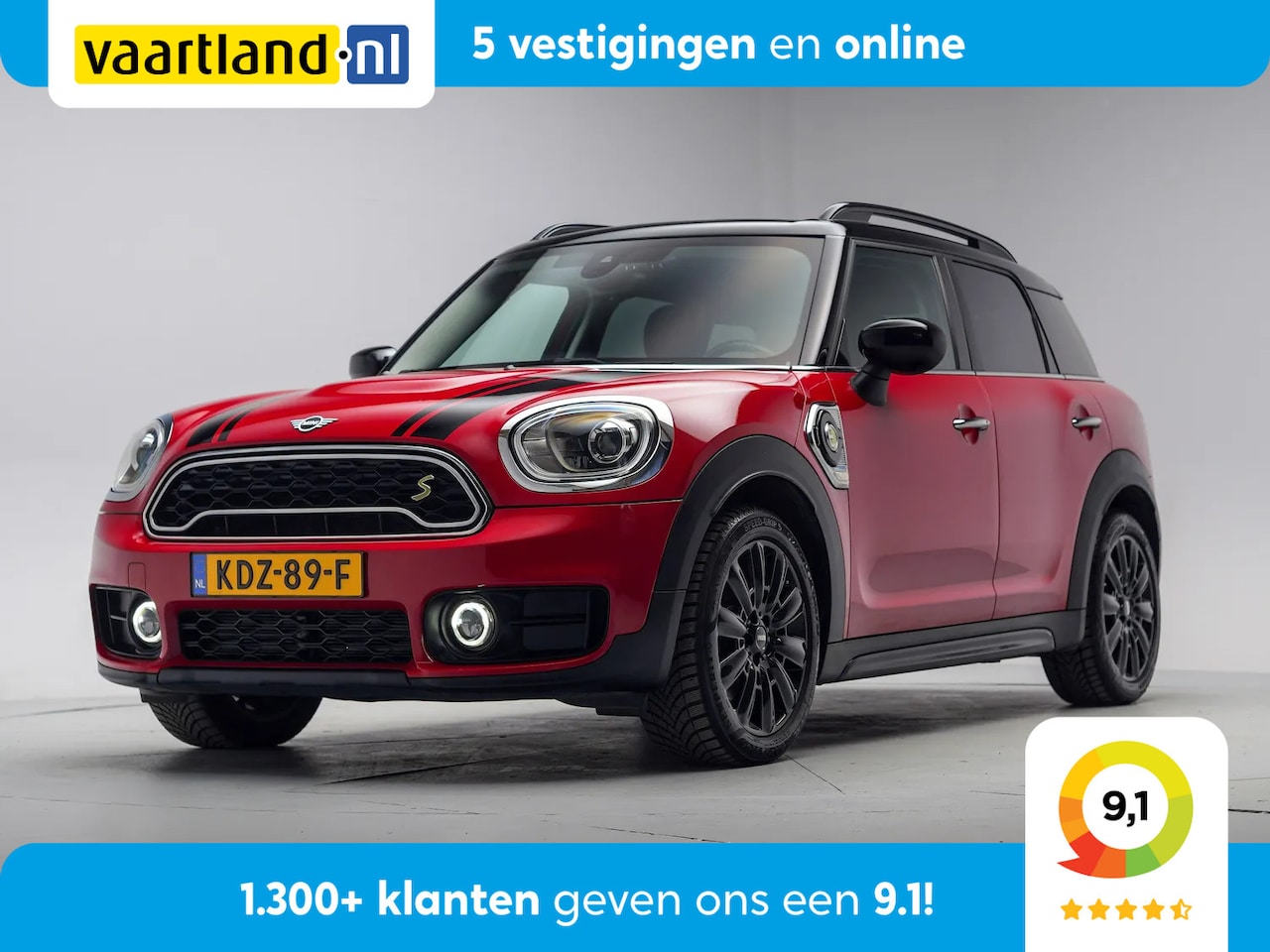 MINI Countryman - 1.5 Cooper S E ALL4 [ Navi Clima Half-leder Cruise] - AutoWereld.nl