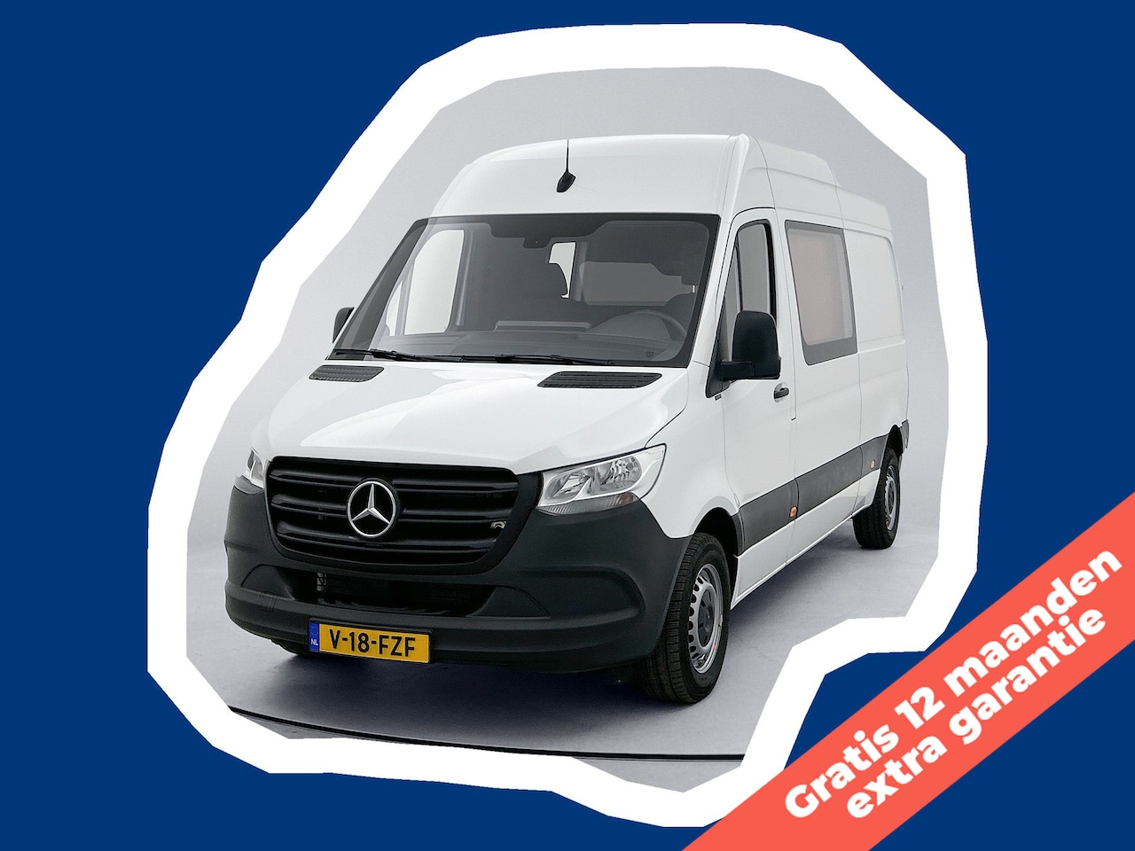 Mercedes-Benz Sprinter - 311 L2H2 Gratis 12 Maanden Extra Garantie Automaat Camera MBUX met Carplay/Android Auto Be - AutoWereld.nl