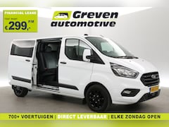 Ford Transit Custom - 2.0 TDCI L2H1 | DC | Aut. | Airco | Cruise | Camera | 2xSchuifdeur | Carplay | Navi | Trek