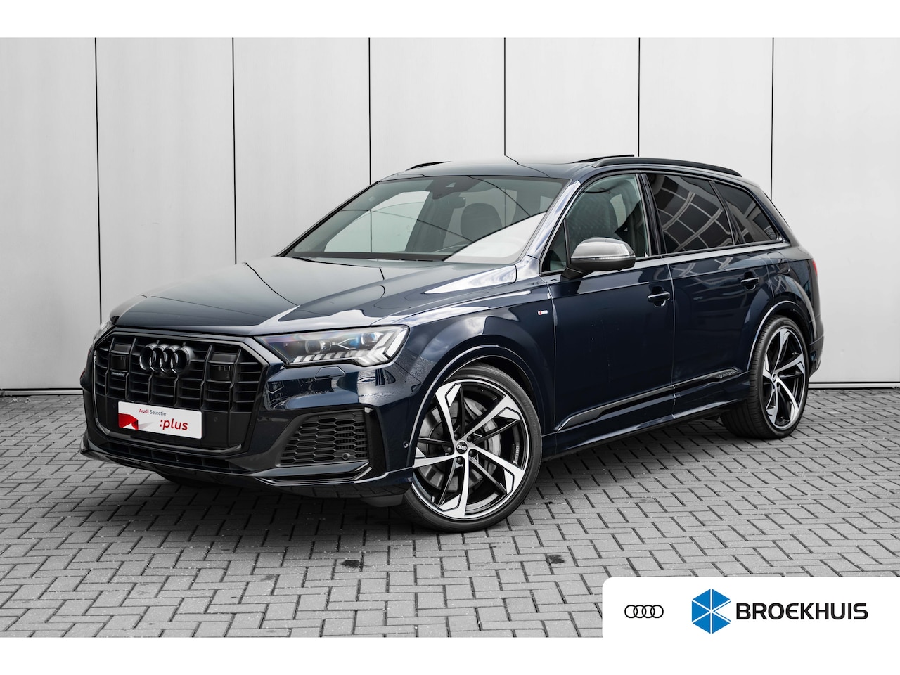 Audi Q7 - 55 TFSI quattro Pro Line S 394PK | Trekhaak | Panorama Dak | B&O Audio | Laser LED Koplamp - AutoWereld.nl